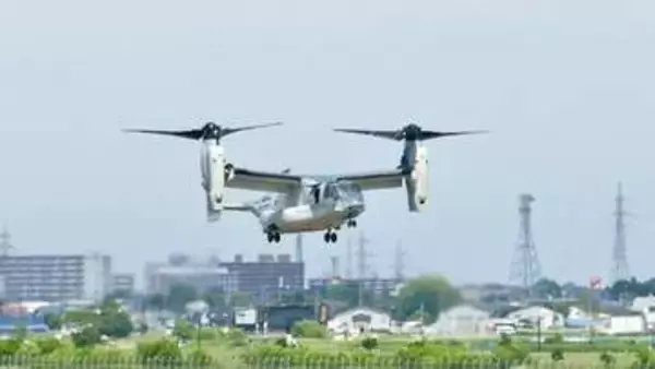 【速報】陸自輸送機オスプレイが札幌飛行場に飛来　海自護衛艦「いせ」と連携し北海道で訓練