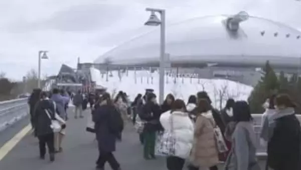 「5人揃った姿がとにかく楽しみ」嵐ラストツアー初日公演　札幌にファン集結　会場周辺の交通規制始まる