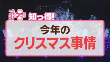 オシプラ　2025クリスマスまであと1か月余り　ケーキやおもちゃ今年の事情は