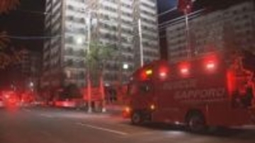 札幌・豊平区の高層マンションで火災　火元の住人は逃げて無事