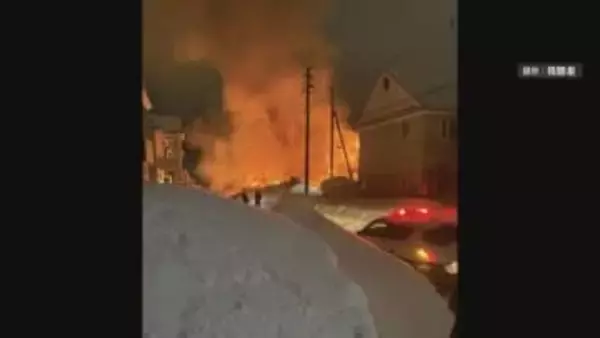 【最新情報】札幌・手稲区爆発火災　60代女性が死亡 4人がけが