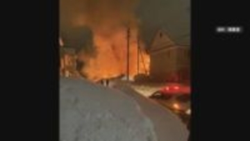 【最新情報】札幌・手稲区爆発火災　60代女性が死亡 4人がけが