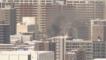 【速報】札幌市西区の共同住宅で火事　爆発音も　消防が消火活動中