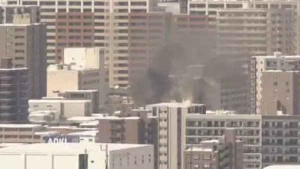 【速報】札幌市西区の共同住宅で火事　爆発音も　消防が消火活動中