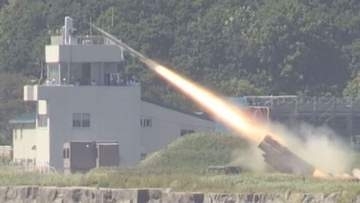陸上自衛隊が地対艦ミサイルを使った実射訓練を新ひだか町の演習場で