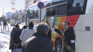 高波で路盤流失、JR根室線一部運休で代行バス運行　JR北海道社長「計画立ち次第速やかに復旧作業入りたい」