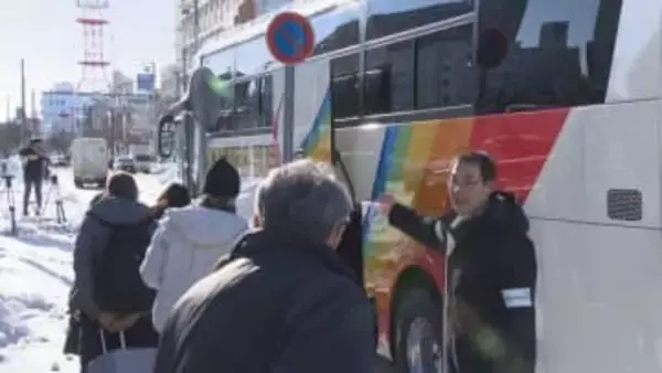 高波で路盤流失、JR根室線一部運休で代行バス運行　JR北海道社長「計画立ち次第速やかに復旧作業入りたい」