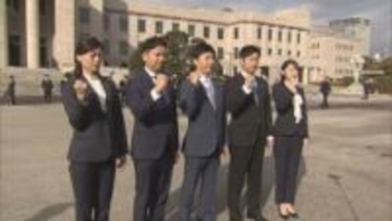 衆議院選挙をうけた特別国会召集　道内選出の新人議員ら決意を新たに初登院