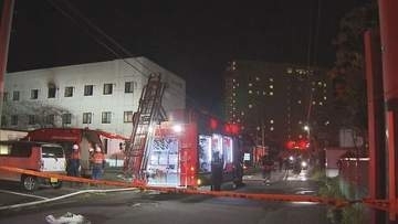 【速報】函館市　湯の川温泉街近くの下宿で火事　けが人の情報も