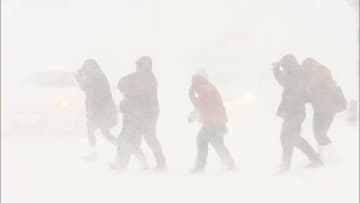 強い冬型の気圧配置の影響　北海道は日本海側を中心に荒れた天気　27日にかけ大雪や猛吹雪に警戒