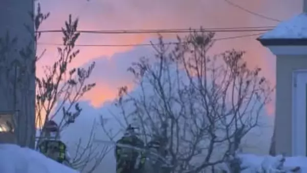 【速報】札幌市手稲区の住宅で爆発火災か　住宅も倒壊　けが人複数か