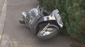 小樽市銭函のT字路交差点で乗用車とバイクの事故　バイクの64歳男性死亡