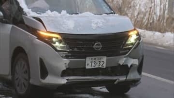 国道5号で乗用車と軽乗用車が衝突　男性が病院搬送…中国籍の男を現行犯逮捕　北海道共和町