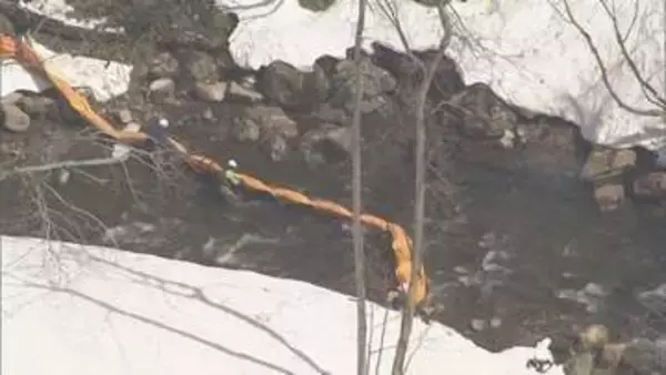 北海道ニセコ町のホテル　ボイラーの燃料用重油約2000リットルが周辺の河川に漏れ出る