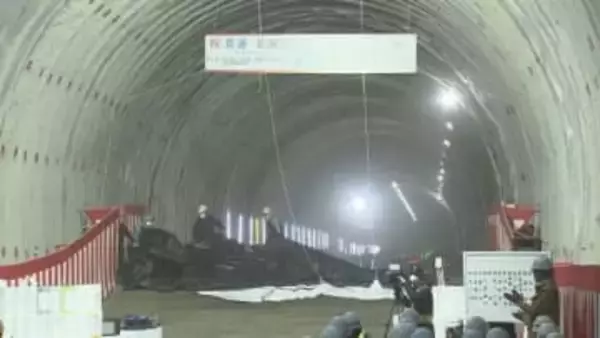 「着実に開業に向け」北海道新幹線・札幌延伸工事が前進　赤井川村と倶知安町を結ぶ二ツ森トンネルが貫通