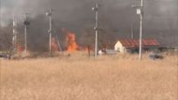 日本最大の湿原「釧路湿原」近くで火災 大型トラックの脱輪タイヤが出火し周囲の建物1棟に延焼　けが人なし