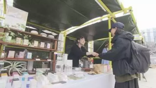 都会の真ん中で至福のひととき！札幌パルコ屋上に雑貨、観葉植物、グルメが集結 マーケットイベント開幕