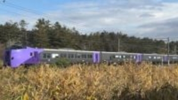 【速報】JR北海道 特急列車から煙 岩見沢市内で停車し点検中