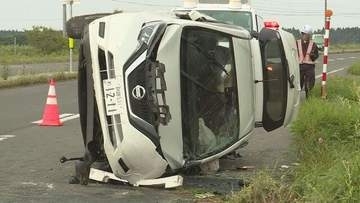 道内で交通事故相次ぐ　根室で車横転し男性死亡　札幌で軽トラックに歩行者はねられる