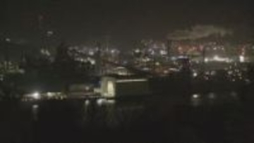 室蘭の日本製鉄北日本製鉄所で爆発火災　熱風炉が爆発か　工場敷地内にコンクリート片が飛散