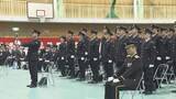 「陸上自衛隊の真駒内駐屯地で新入隊員の入隊式　胆振東部地震で被災し自衛隊に助けられて入隊決意の隊員も」の画像1
