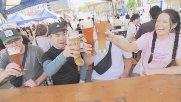 広島オクトーバーフェストにぎわう　60種類以上のビール　広島市中区