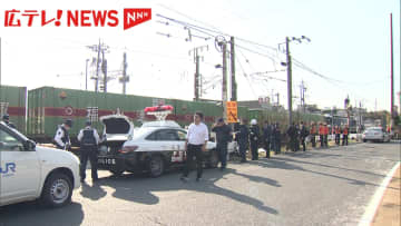 JR山陽線　成人男性が貨物列車にはねられ死亡・広島県廿日市市