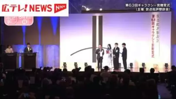 広島テレビ「NNNドキュメント パンプキン爆弾」で奨励賞受賞