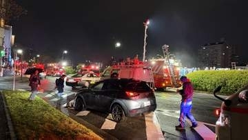 平和大通りで軽乗用車が川に転落し女性（59）が死亡　衝突した乗用車を運転の女性（52）を過失運転致死の疑いで書類送検・広島市