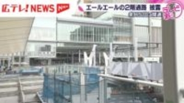 ３月５日開通　エールエールHIROSHIMA　通路見学会