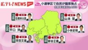 総選挙　初当選の自民・山本深さん　国民・鍋島勢理さんの選挙戦