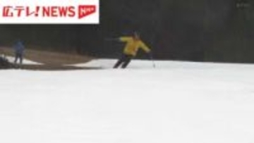 広島県内は25日夜から寒波　県北のスキー場は雨のクリスマス