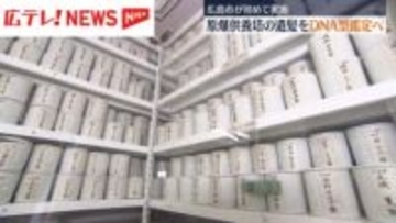 原爆犠牲者のDNA型鑑定へ　供養塔の遺髪で身元特定の可能性　広島市