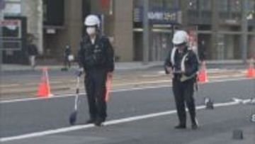 男性が複数の車にひかれ死亡　広島市