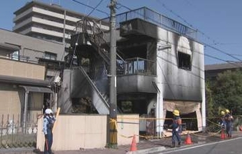 広島・福山市で住宅全焼　焼け跡から１人の遺体