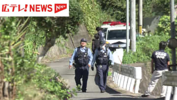 住宅の裏山の捕獲用わなにクマ「ガタガタ威嚇してくる」広島市安佐南区