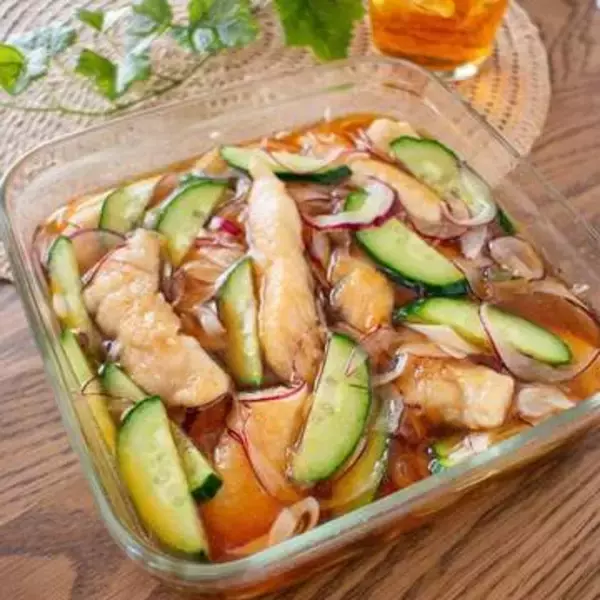 【パサつくささみがふっくら】夏野菜シャキシャキ！箸が止まらない、絶品南蛮漬けおかず