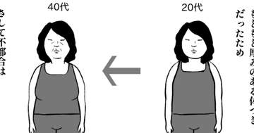 40代になって気づいた、若い頃より「快適」なこと。女性が描いた漫画に共感続々⇨「まさしくこれ」