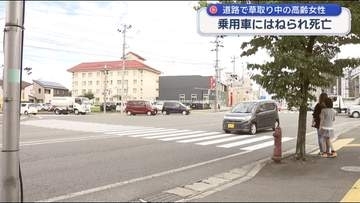 盛岡市で交通事故　高齢の女性が死亡【岩手】