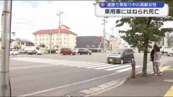 盛岡市で交通事故　高齢の女性が死亡【岩手】