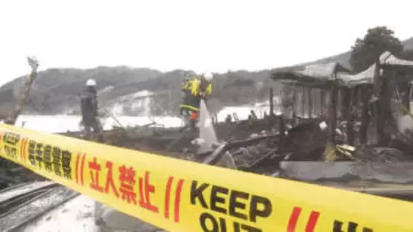 住宅火災　９０代女性と連絡取れず【岩手・遠野市】