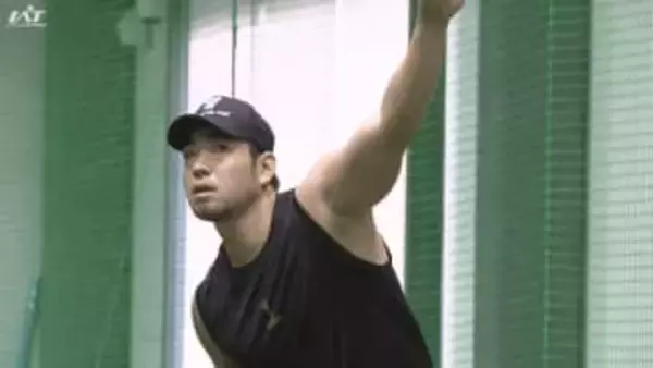 菊池雄星投手が花巻市で自主トレを公開　ピッチングも披露【岩手・花巻市】