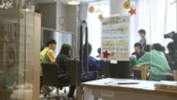 大槌町山火事６日目　避難所に子どもの遊び場【岩手・大槌町】