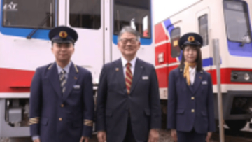 三陸鉄道で入社式     沿岸出身の２人「憧れの会社に入ると実感」【岩手・宮古市】