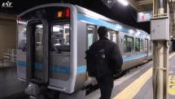 地震で運休のＪＲ八戸線　臨時ダイヤで一部運転再開【岩手】