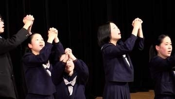 70回目の県戦没者遺族大会　盛岡四高音楽部が合唱披露し次世代への継承決意