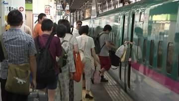 ピークは下りが8月8日で上りが16日　お盆期間の指定席予約状況　東北新幹線は57万席　秋田新幹線は8万席　7月23日時点
