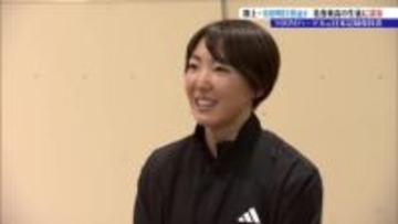 「一つひとつクリアしていくことで叶うにつながっていく」陸上100mH元日本記録保持者・寺田明日香選手が花巻東高校で自らの競技経験を踏まえ講演　岩手