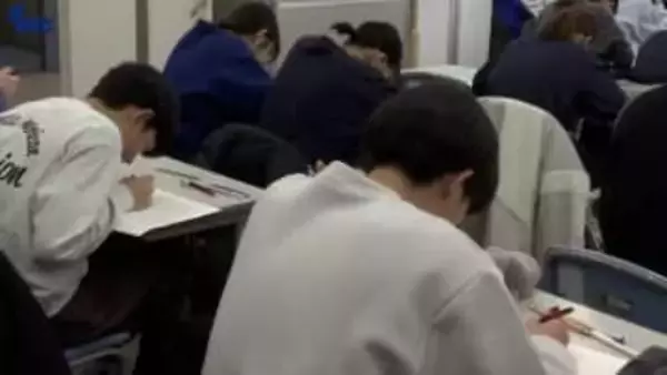 正月休み返上で猛勉強　年末年始の特別講座「超克特訓」　岩手・盛岡市