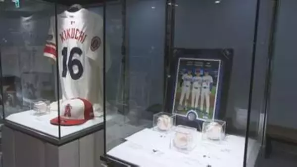 ドジャース・大谷翔平選手、佐々木朗希投手、山本由伸投手やエンゼルス・菊池雄星投手が試合で投げたボールを展示販売　ミュージアム風ショップが老舗デパート内に期間限定オープン　盛岡市